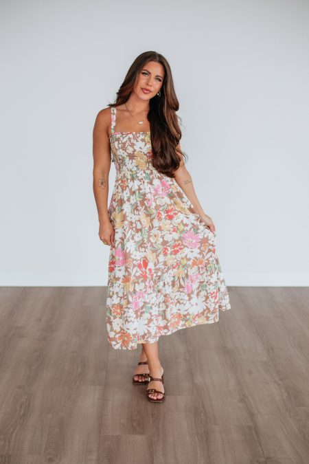 Magnolia Floral Dress
